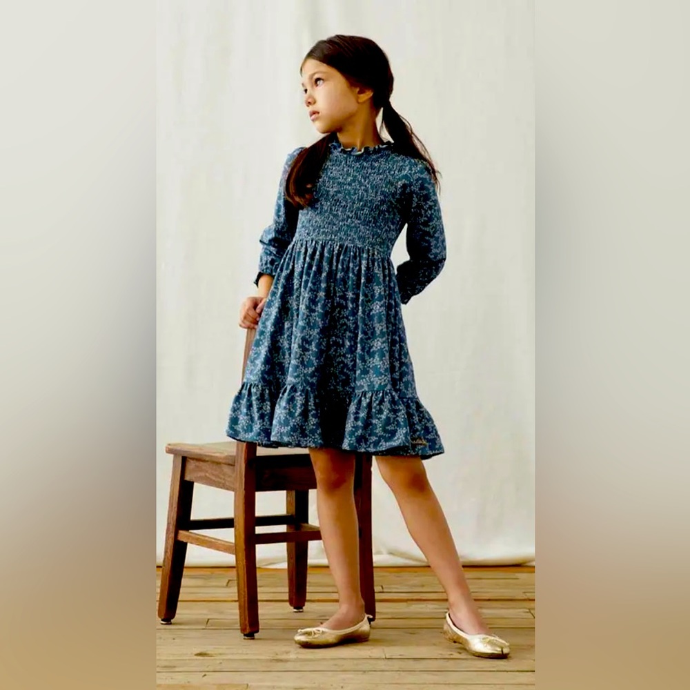 Matilda Jane Just Imagine Zoey Girls Smocked Flared Fit Dress